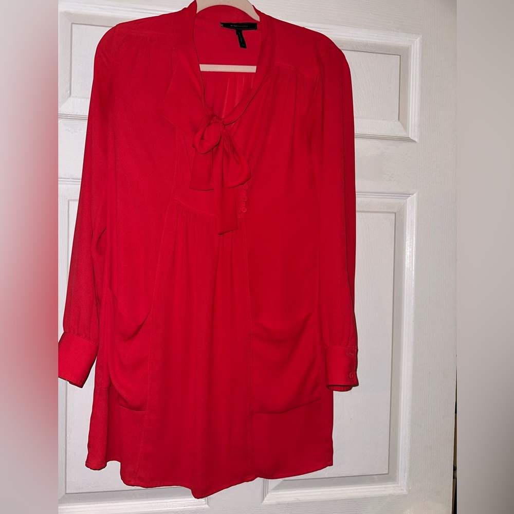 BCBGMaxAzria Red Dress